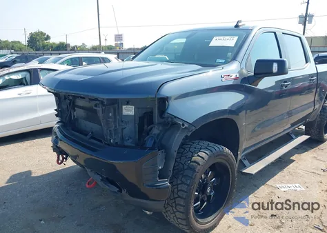 2021 Chevrolet Silverado 1500 4Wd Short Bed Lt Trail Boss из США, поврежденный, VIN 1GCPYFED6MZ268378